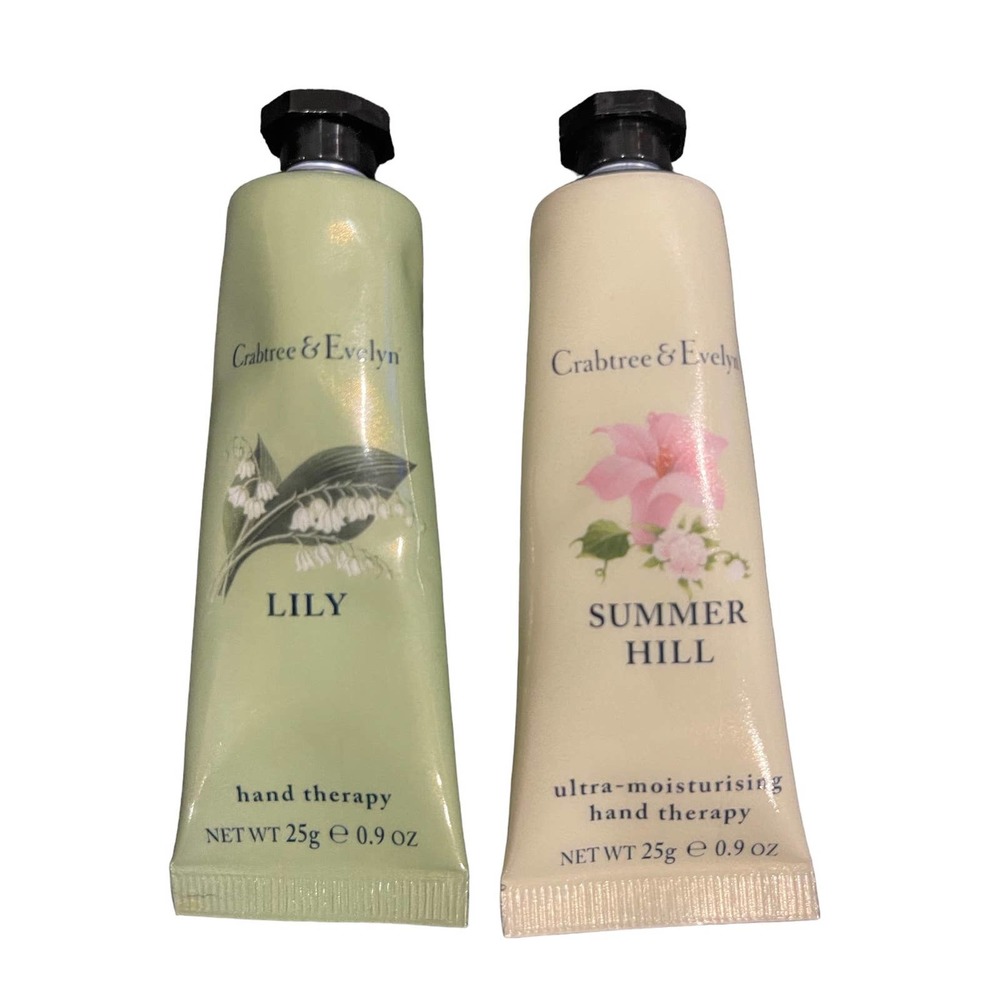 Crabtree Evelyn Hand Cream, Summer Hill and Lilly, 1 oz